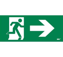 Этикетка самокл. 330х140мм "Фигура/стр. вправо"  LPC10-1-33-14-FNAPR  IEK