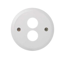 Simon 88 Накладка на аудиорозетку для подключения двух аудиоколонок, S88, белый  88082-30  Simon