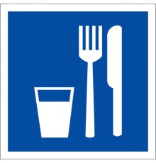 УП01 Пункт (место) приема пищи 350x350 мм  УП01 350350  TechnoLux