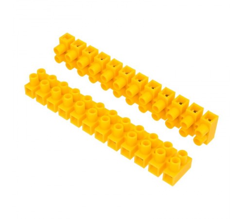 Клеммная винтовая колодка KВ-14 6-14, ток 20 A, полиэтилен желтый (10 шт./уп.)  07-5014-3  REXANT