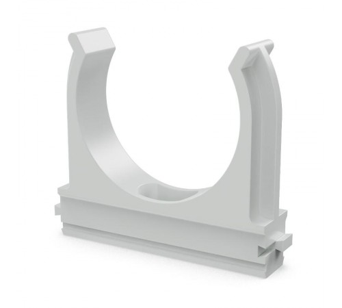 Крепёж-клипса для труб Полистирол д50 (10шт/200шт уп/кор)  PR.02750  Промрукав