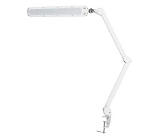 Настольная бестеневая лампа на струбцине , 90 LED, сенсорный регулятор яркости, белая  31-0408  REXANT