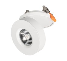 Светильник LGD-MONA-BUILT-R100-12W Day4000 (WH, 24 deg)  025449  Arlight