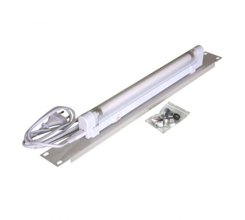 Панель освещения 1U, 220V, кабель 1,5 метра немецкий стандарт  04-2683  REXANT