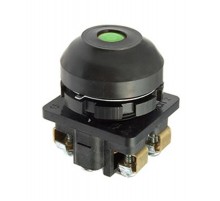 КЕ-081 У2 исп.2, зеленый, 1з+1р, цилиндр, IP54, 10А, 660В, выключатель кнопочный (ЭТ)  ET520526  Электротехник