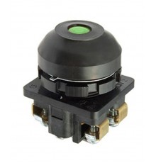 КЕ-081 У2 исп.2, зеленый, 1з+1р, цилиндр, IP54, 10А, 660В, выключатель кнопочный (ЭТ)  ET520526  Электротехник