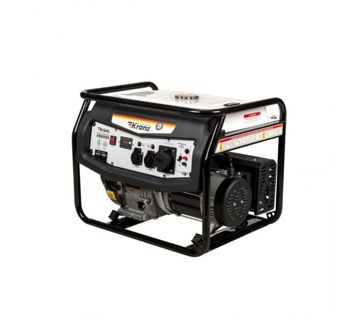 Генератор бензиновый KR8000, 8кВт, 230В, 25л, ручной старт  KR-16-1137  Kranz