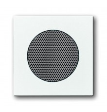 Плата центральная (накладка) для громкоговорителя 8223 U, серия future/solo, цвет davos/альпийский белый  8200-0-0081   2CKA008200A0081  ABB