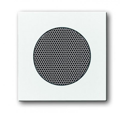 Плата центральная (накладка) для громкоговорителя 8223 U, серия future/solo, цвет davos/альпийский белый  8200-0-0081   2CKA008200A0081  ABB