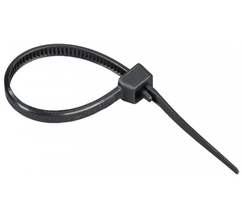 Хомут P6.6 съёмный чёрный 3,6х100мм  UHH13-D036-100-100-K02  IEK