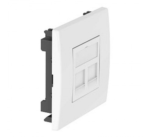 Адаптер для монтажа 2 модулей RJ45 типа "RM" (OBO) (DTE-RW G2RM1)  6119490  OBO Bettermann