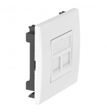 Адаптер для монтажа 2 модулей RJ45 типа "A" (DTE-RW G2A1)  6119494  OBO Bettermann