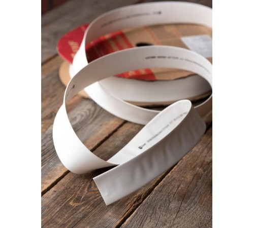 Термоусаживаемая трубка ТУТ нг 30/15 белая EKF PROxima  tut-30-w  EKF