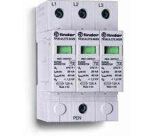 Устройство защиты от импульсных перенапряжений УЗИП тип 2 (3 варистора) для фотогальванических систем 750В DC; модульный,  7P2397500020  Finder