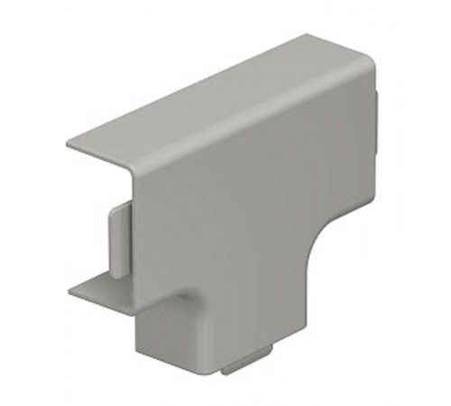 Крышка T-образной секции кабельного канала WDK 15x30 мм (ПВХ,серый) (WDK HT15030GR)  6158463  OBO Bettermann