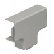 Крышка T-образной секции кабельного канала WDK 15x30 мм (ПВХ,серый) (WDK HT15030GR)  6158463  OBO Bettermann