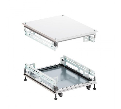 Крыша основание сплошные IT-CQE 800x800, RAL7035  RGIT808S  DKC