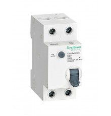 Выключатель автоматический дифференциального тока 1P+N 25A C 6kA 30мА Тип-А City9  C9D65625 Systeme Electric