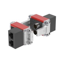 Комплект держателей сигнальных контактов 12А, 26piN 2xRJ45 (без наполнения)  R5M2WSCBRJ  DKC