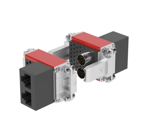 Комплект держателей сигнальных контактов 12А, 26piN 2xRJ45 (без наполнения)  R5M2WSCBRJ  DKC