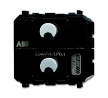 SDA-F-1.1.PB.1 Сенсор 1-клавишный/светорегулятор 1-канальный free@home, Zenit  6220-0-0235   2CKA006220A0235  ABB