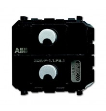 SDA-F-1.1.PB.1 Сенсор 1-клавишный/светорегулятор 1-канальный free@home, Zenit  6220-0-0235   2CKA006220A0235  ABB