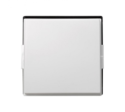 Simon 27 Клавиша для выключателя одноклавишного (механизм S27), IP44, IK07, Scudo, белый  2705010-030  Simon