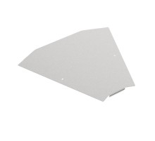 Крышка угла горизонтального 45 градусов Профи 500 (1,0 мм)  PR16.16928  Промрукав