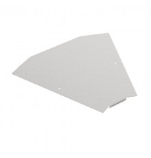 Крышка угла горизонтального 45 градусов Профи 500 (1,0 мм)  PR16.16928  Промрукав