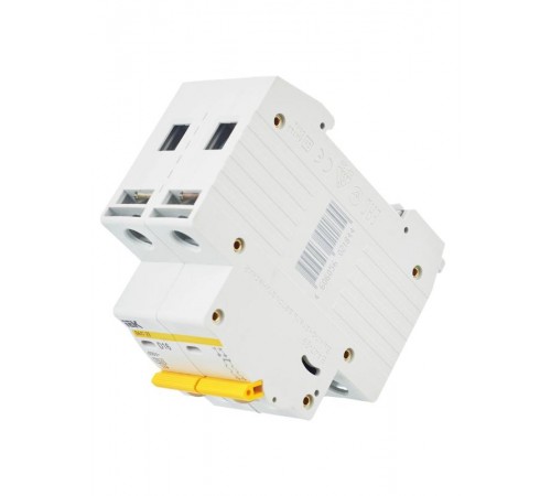 Выключатель автоматический двухполюсный ВА47-29 16А D 4,5кА KARAT  MVA20-2-016-D  IEK