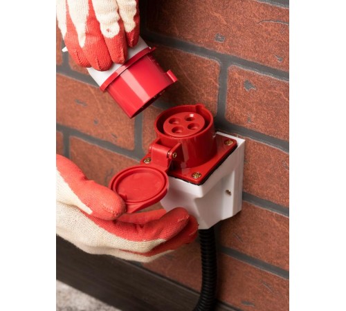 Розетка стационарная наружная 114 3Р+РЕ 16А 380В IP44 EKF PROxima  ps-114-16-380  EKF