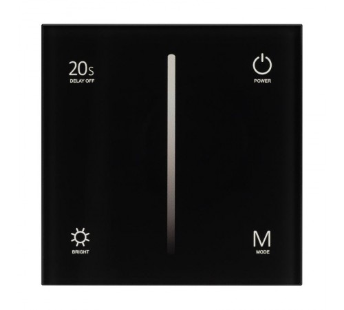 Панель Sens SMART-P40-DIM Black (100-240V, 1.2A, TRIAC)  028110  Arlight