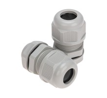 Кабельный ввод MG-20 (14-9мм) серый, уп. 2 шт  07-8120-2  REXANT