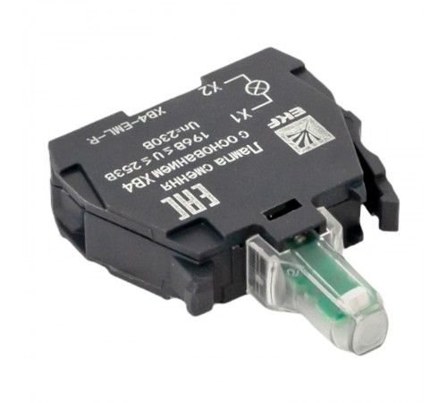 Лампа сменная c основанием XB4 красная 230В EKF PROxima    XB4-EML-R   EKF 