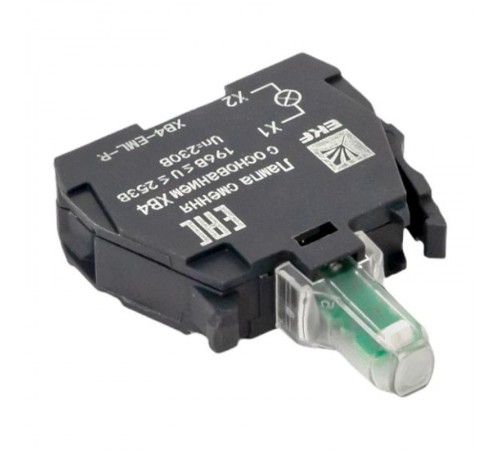 Лампа сменная c основанием XB4 красная 230В EKF PROxima    XB4-EML-R   EKF 