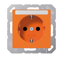 SCHUKO розетка с полем для надписи 6x46 мм A1520BFNAO Jung