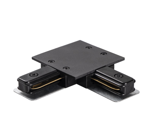 Коннектор для встраиваемого шинопровода чёрный L-образный PTR/R CL-BL  .5031852  Jazzway