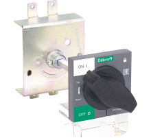 Рукоять выносная для установки на дверь шкафа 150мм РП-304Rc  28747DEK  DEKraft