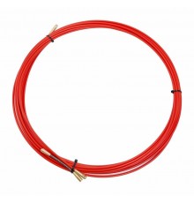 Протяжка кабельная (мини УЗК в бухте), стеклопруток, d=3,5 мм 10 м красная  47-1010  REXANT