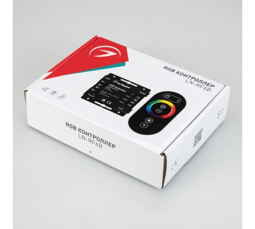 Контроллер LN-RF6B-Sens Black (12-24V, 3x8A)  023375  Arlight