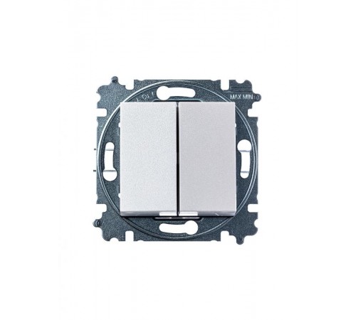 ABB Levit Жемчуг / ледяной Выключатель 2-кл.  3559H-A05445 68W  2CHH590545A6068  ABB