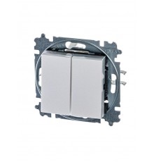 ABB Levit Жемчуг / ледяной Выключатель 2-кл.  3559H-A05445 68W  2CHH590545A6068  ABB