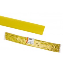 Термоусаживаемая трубка ТУТнг 16/8 желтая по 1м (50 м/упак)  SQ0518-0237  TDM