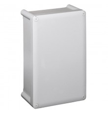 Коробка промышленная пластиковая - IP55 - IK07 - RAL 7035 - 270x170x86 мм - сплошная крышка  035970  Legrand