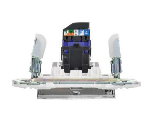 SKANDY Розетка компьютерная RJ45 кат.6 SK-K02N никель  SK-K10-2-K50  IEK