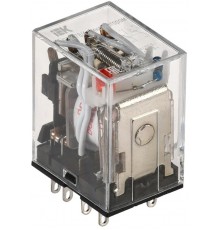 Реле РЭК78/4(MY4) с индикацией 3А  24В DC   RRP20-4-03-024D-LED  IEK