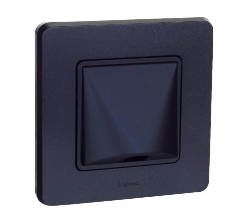 Inspiria Антрацит Вывод кабеля с зажимом для крепления  673893  Legrand