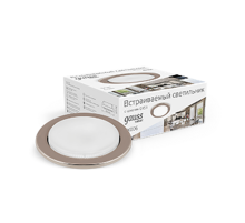 Светильник точечный встраиваемый под лампу Tablet GX006 Титан, GX53  GX006  Gauss