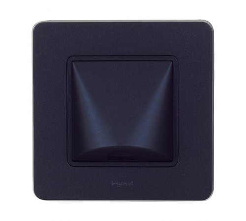 Inspiria Антрацит Вывод кабеля с зажимом для крепления  673893  Legrand