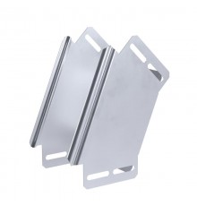 Угол вертикальный внешний 90 градусов Стандарт INOX (AISI 316) 100х100  PR16.3020  Промрукав